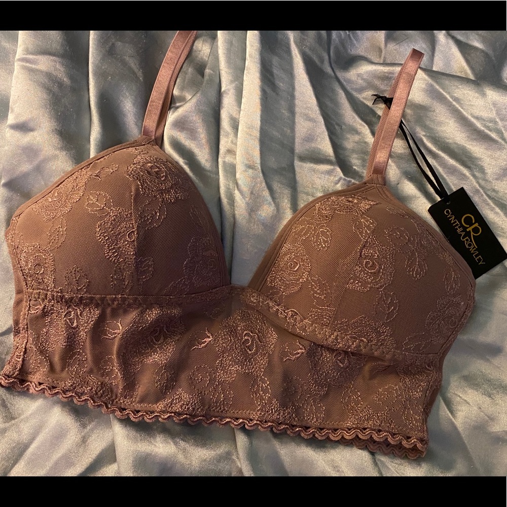 NWT🍭Cynthia Rowly Wireless Bralette